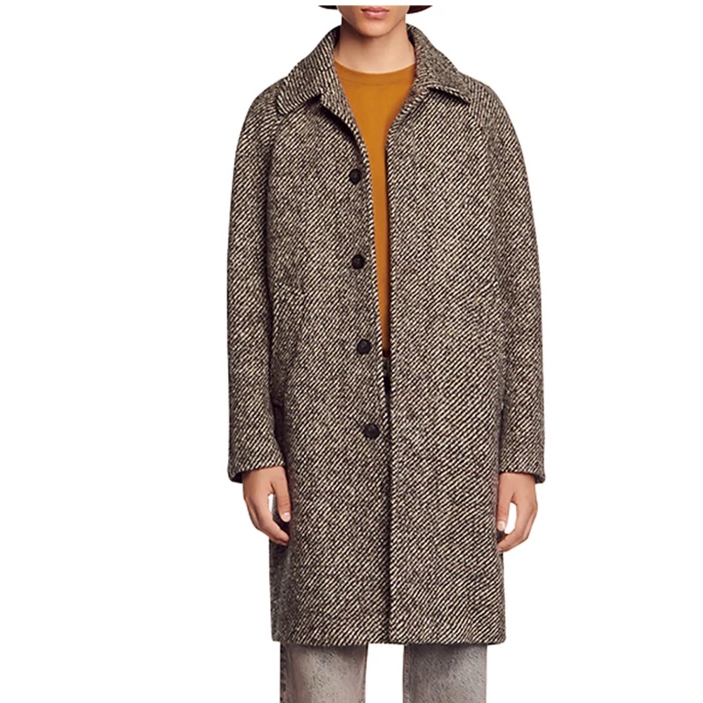 Mac Wool Twill Coat